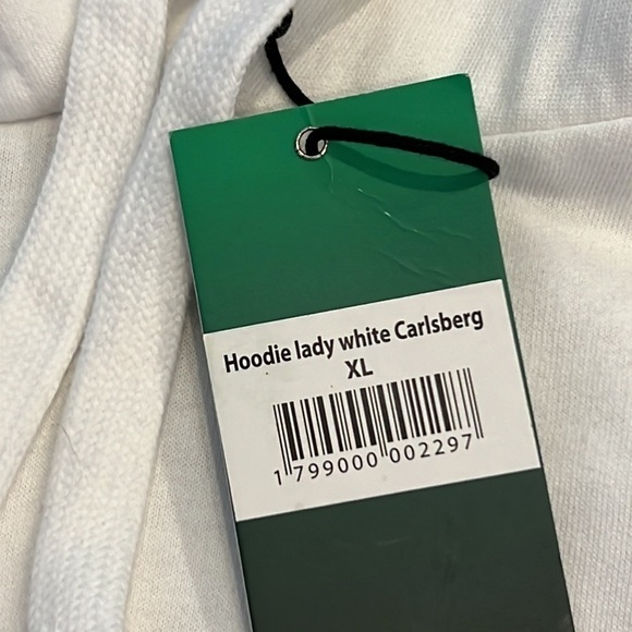 ⭐️ New Carlsberg Hoodie White Size XL - Picture 3 of 8